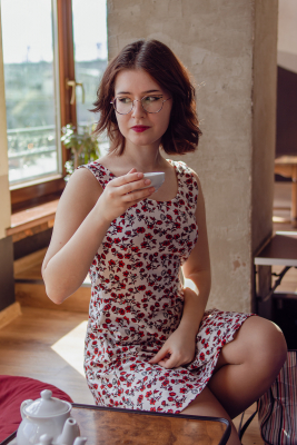 Tea with Justyna by Μέλος Lost In Your Portrait
